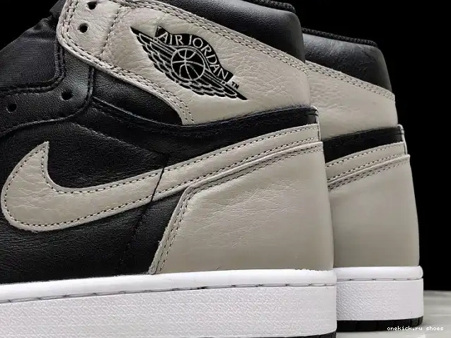 Cheap 555088-013 Black 1 Retro Air Shadow Jordan High OG Grey 0420
